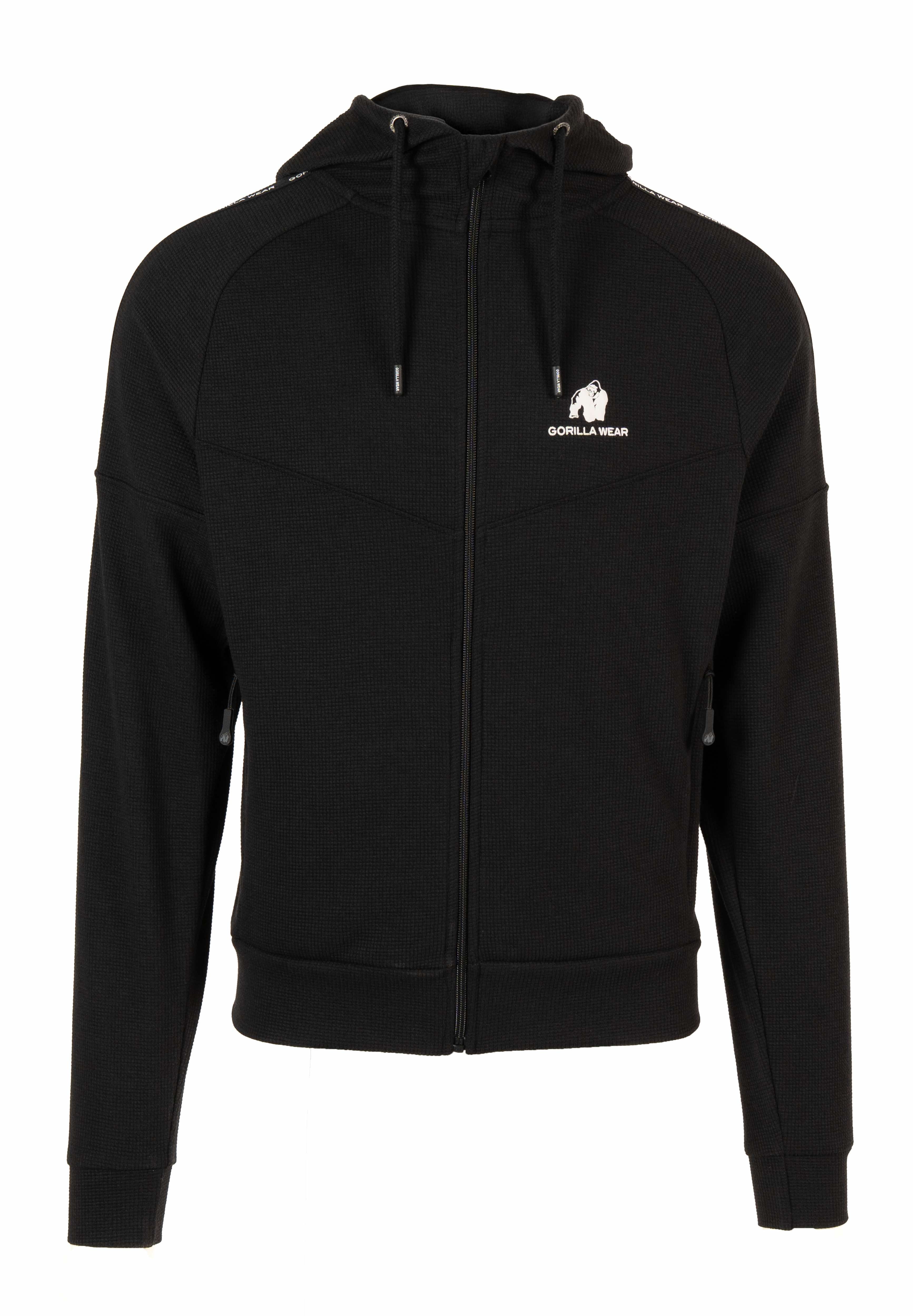 Gorilla Wear Harvey Trainingsjas - Zwart