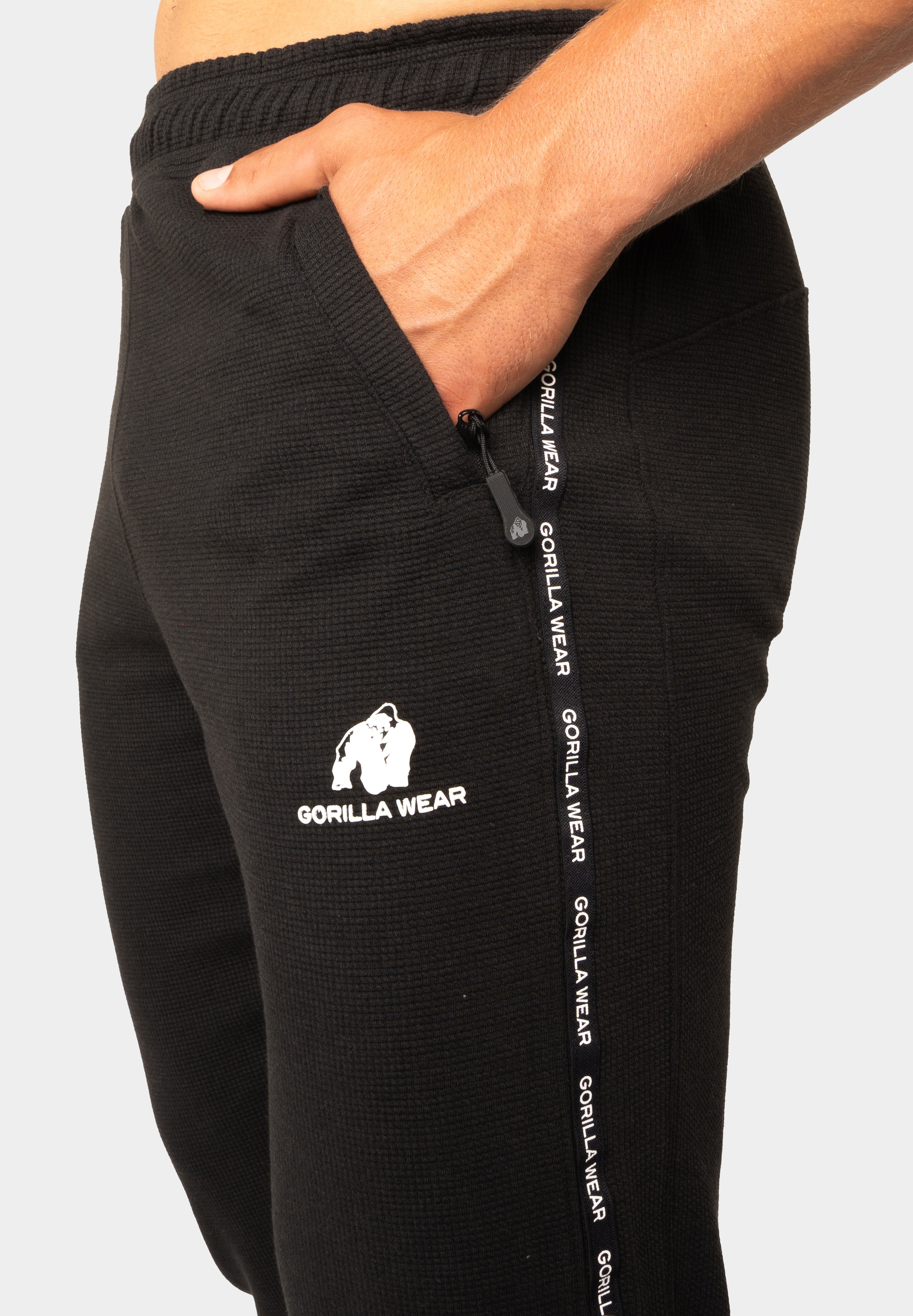 Gorilla Wear Harvey Trainingsbroek - Zwart