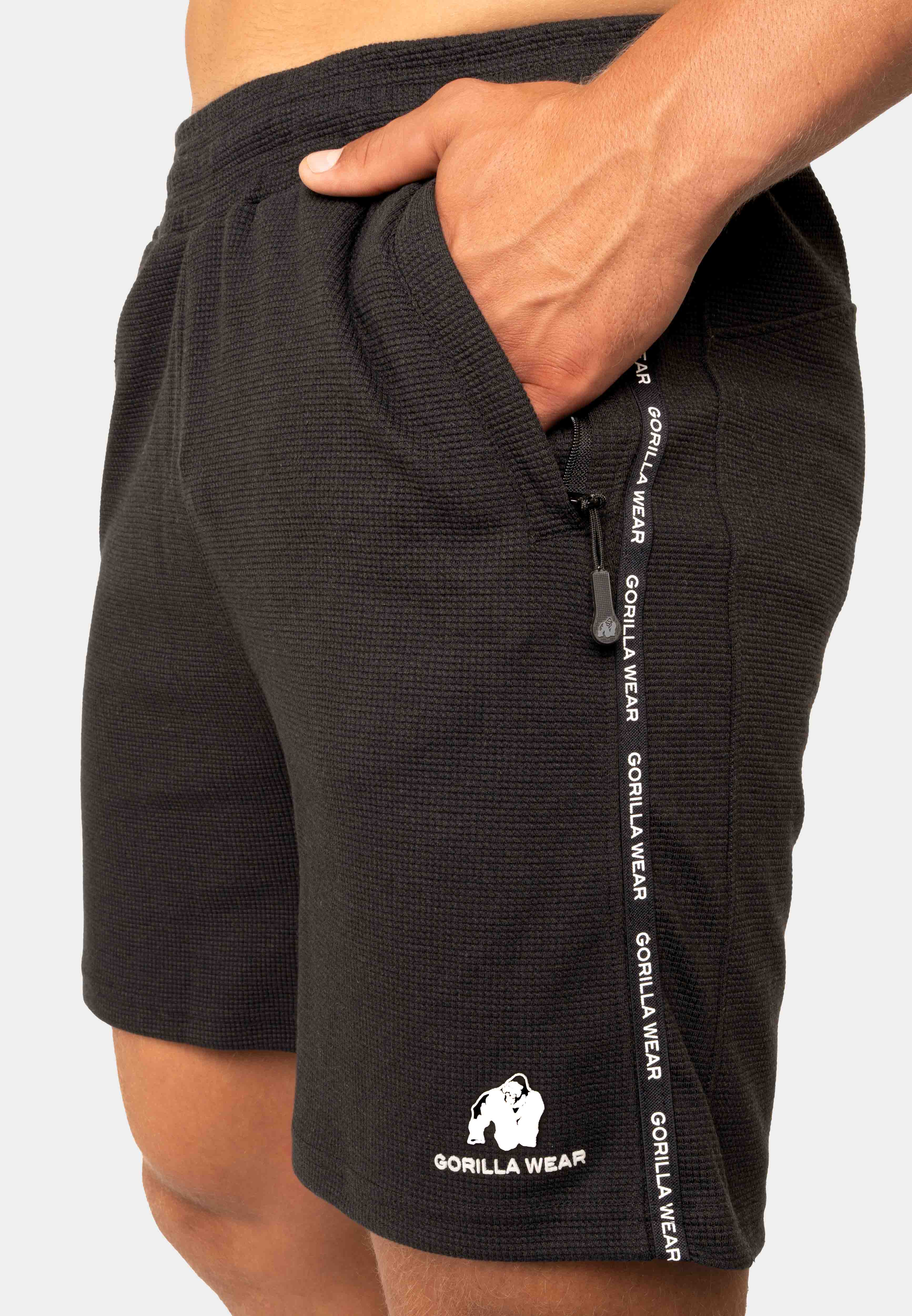 Gorilla Wear Harvey Shorts - Zwart