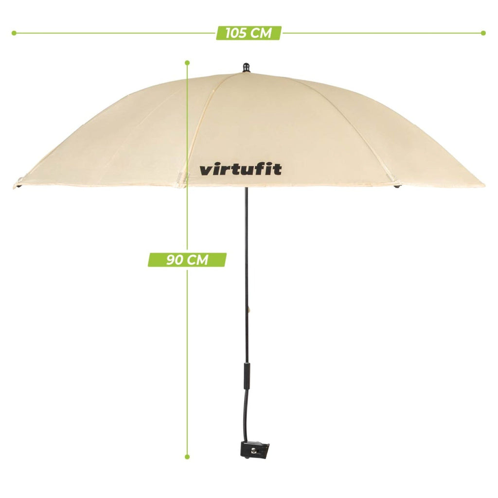 VirtuFit Universele Stoelparasol - Beige