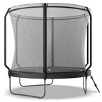 VirtuFit Premium Trampoline met Veiligheidsnet - Zwart - 251 cm