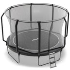 VirtuFit Premium Trampoline met Veiligheidsnet - Zwart - 366 cm