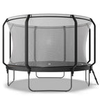 VirtuFit Premium Trampoline met Veiligheidsnet - Zwart - 366 cm