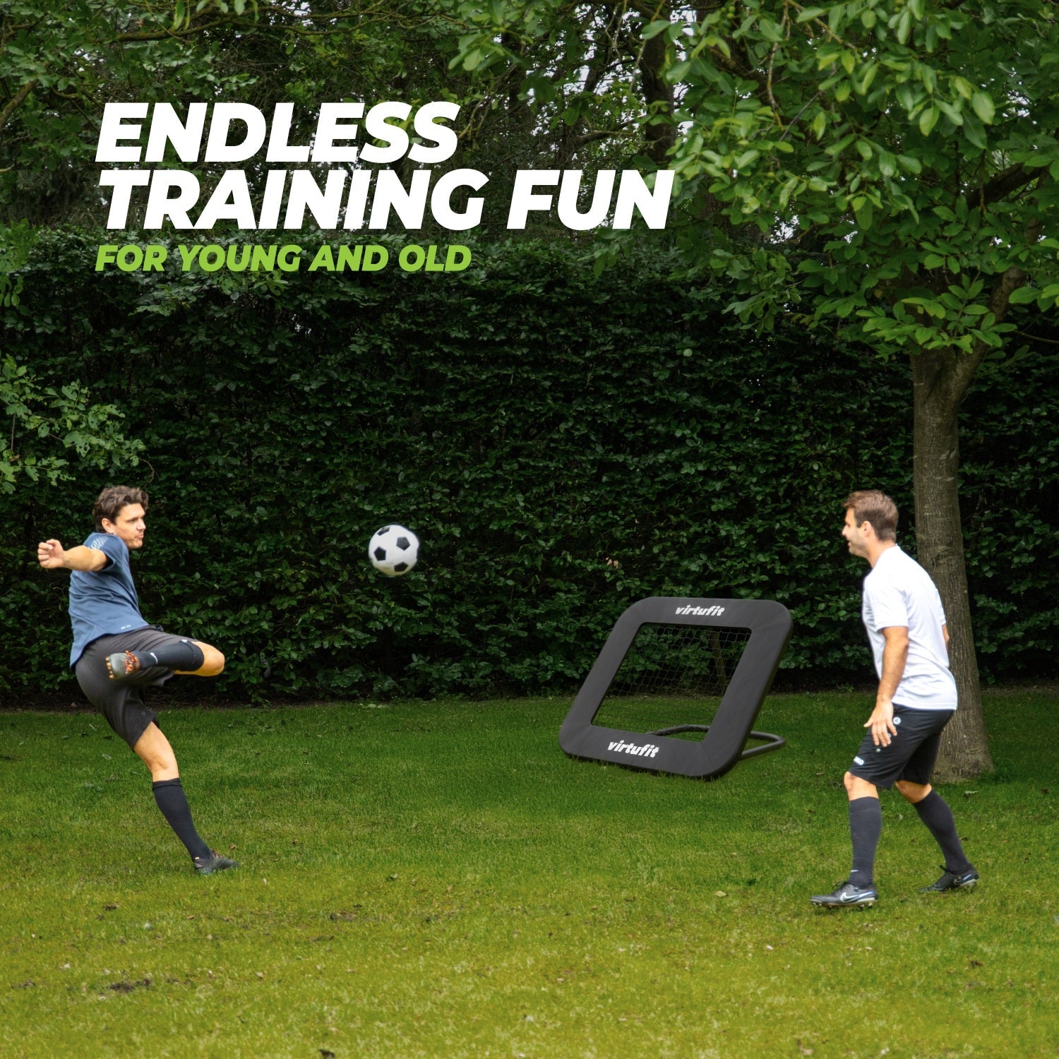 VirtuFit Verstelbare Rebounder Pro - Kickback - 84 x 84 cm