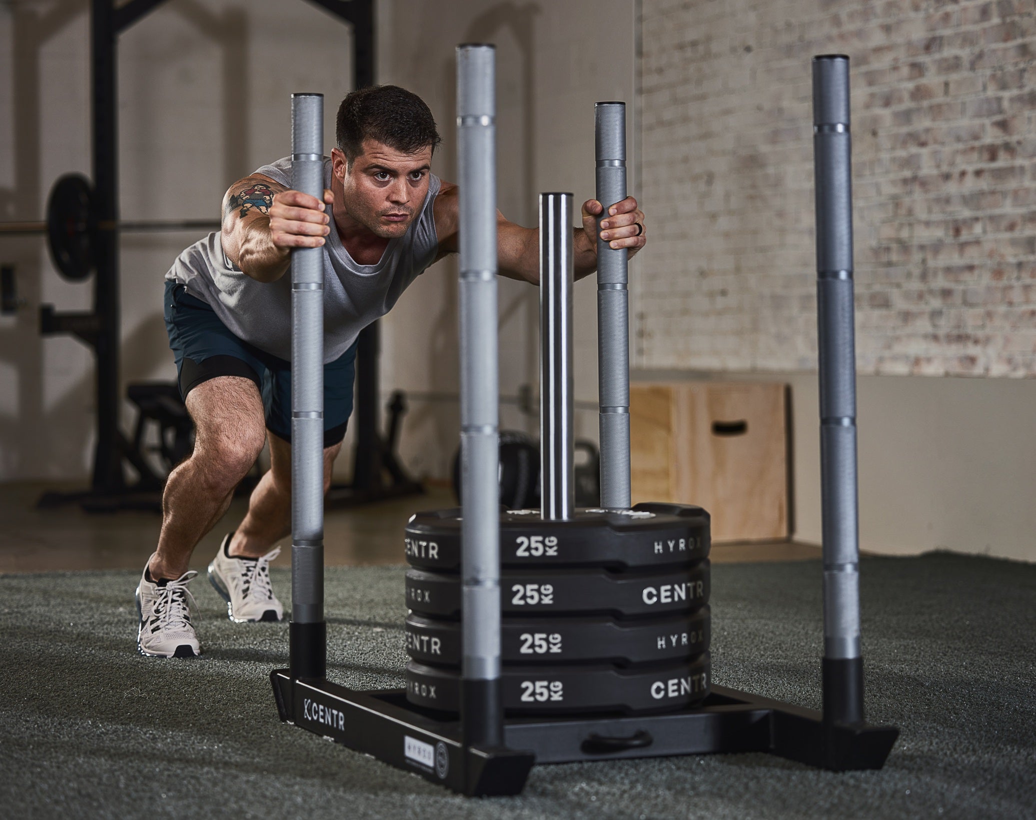 Centr x HYROX Interlocking Bumper Plate - 5 kg