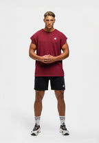 Gorilla Wear Bouse Cut Off Tanktop - Bordeauxrood