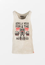Gorilla Wear Churchill Stringer - Verwassen Groen
