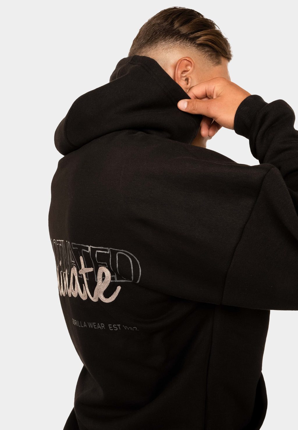 Gorilla Wear Jordan Oversized Hoodie - Zwart