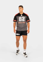 Gorilla Wear Tyler Football Jersey - Zwart/Rood