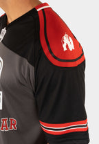 Gorilla Wear Tyler Football Jersey - Zwart/Rood