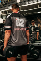 Gorilla Wear Tyler Football Jersey - Zwart/Wit