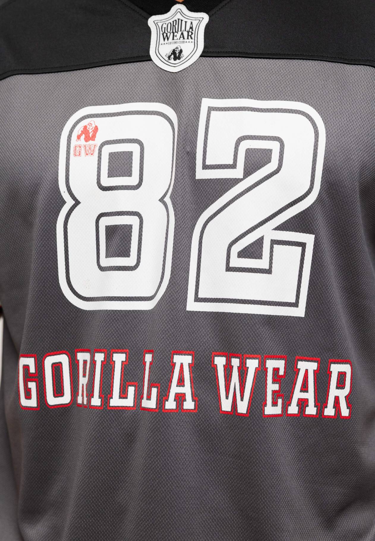 Gorilla Wear Tyler Football Jersey - Zwart/Wit