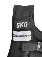 Muscle Power Gewichtsvest - Zwart - 5 kg