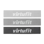 VirtuFit Mini Weerstandsbanden set - Katoen - 3 Stuks - Incl. Opbergtas