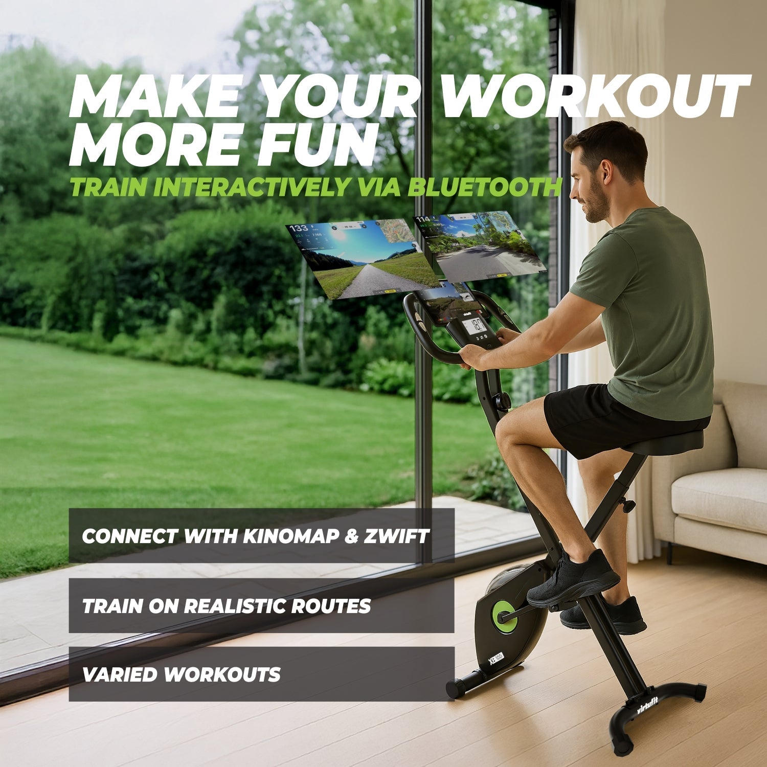 VirtuFit XB100i Opvouwbare Hometrainer - Tweedekans