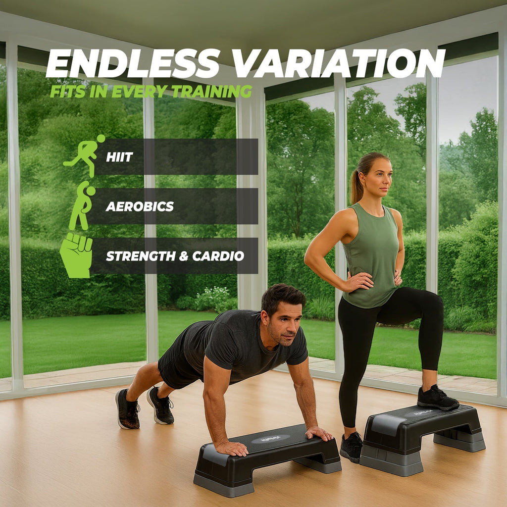 VirtuFit Verstelbare Aerobic Fitness Step/Stepper