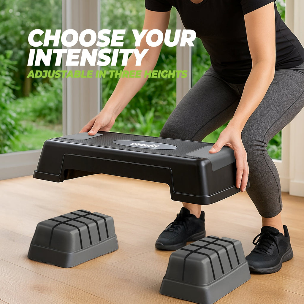 VirtuFit Verstelbare Aerobic Fitness Step/Stepper