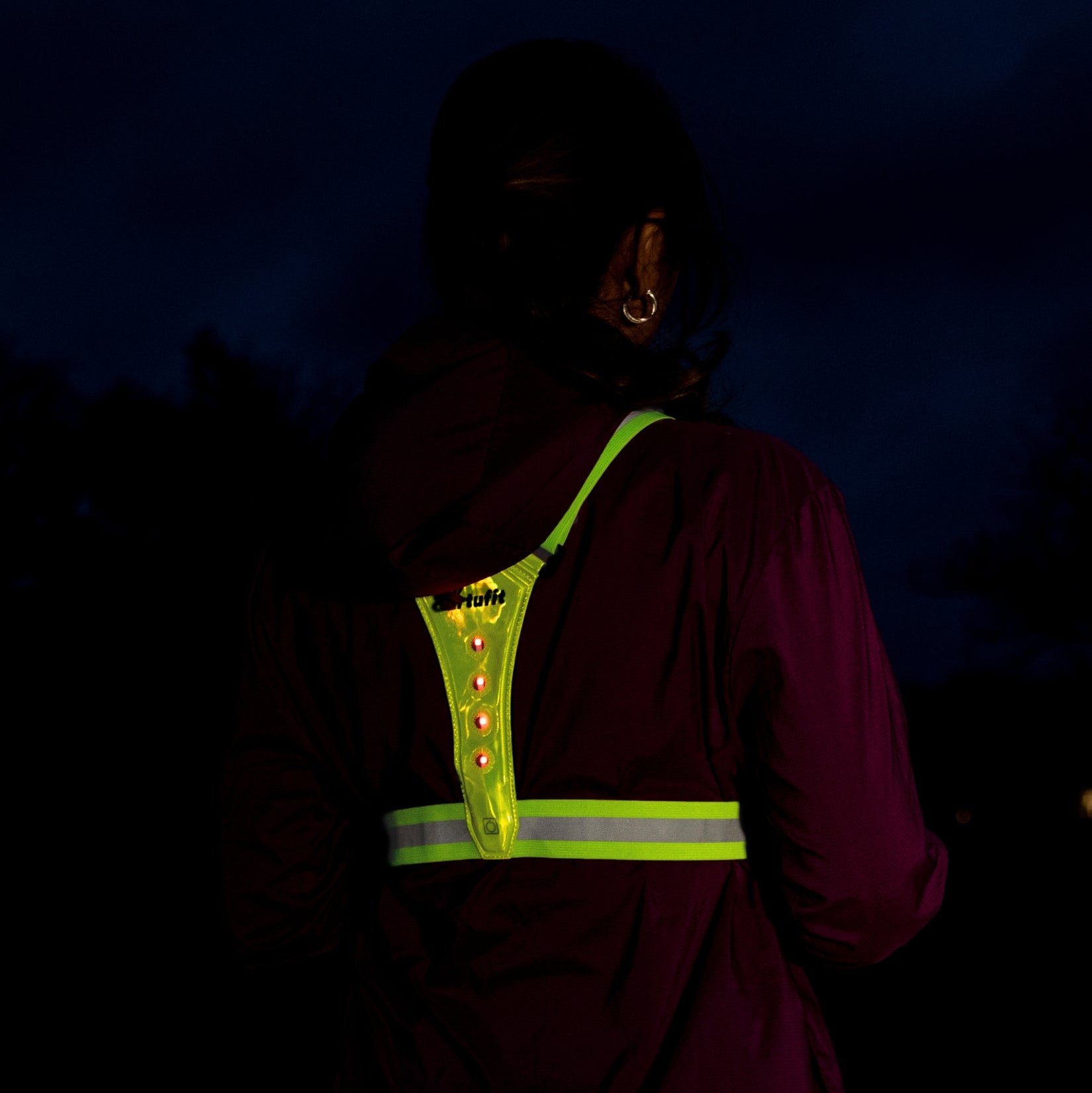 VirtuFit Reflecterend Veiligheidsvest met LED - Hardloopverlichting - Set van 2