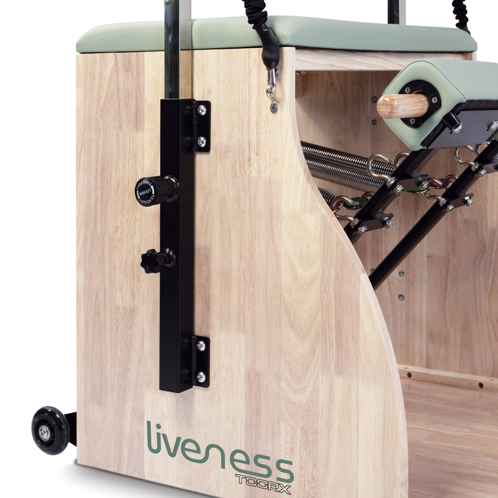Toorx Liveness Eikenhout Wunda Chair PTX 1800 - Green Tea