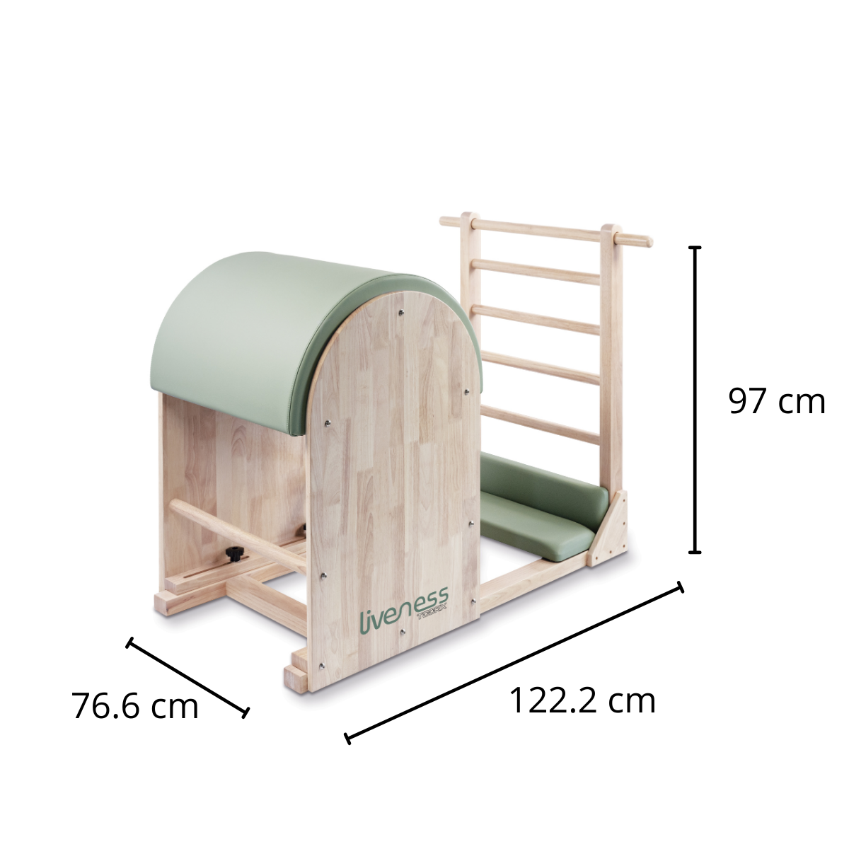 Toorx Liveness Eikenhout Ladder Barrel PTX 1900 - Green Tea