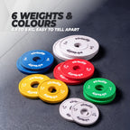 VirtuFit Olympische Fractional Plate - Hantelscheibe - Bumper Plate - 2,5 kg