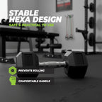 VirtuFit Hexa Dumbbell Pro Set - 2 x 10 kg