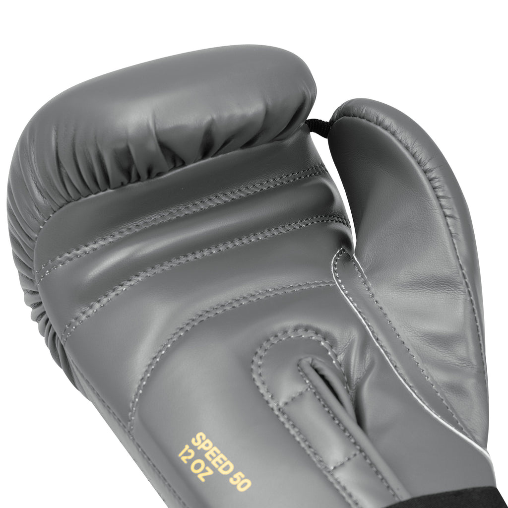Adidas Bokshandschoenen Speed 50 - Grijs/Goud