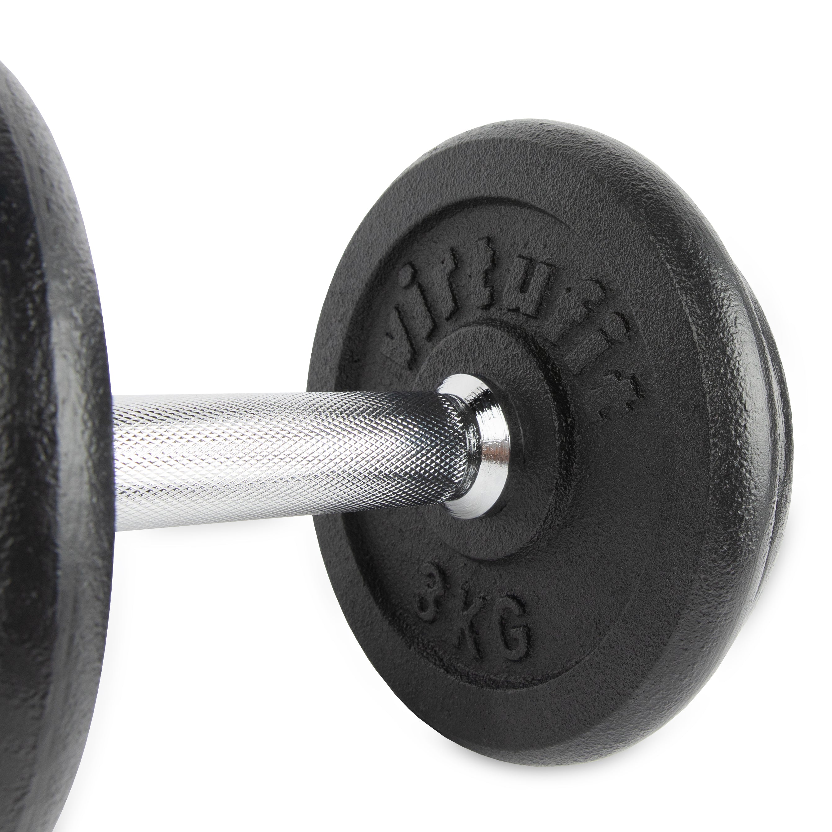 VirtuFit Verstelbare Dumbbellset Pro - Halterset - Gietijzer - 1 x 15 kg