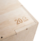 VirtuFit Houten Plyo Box 3-in-1 - Klein - 40 x 45 x 50 cm