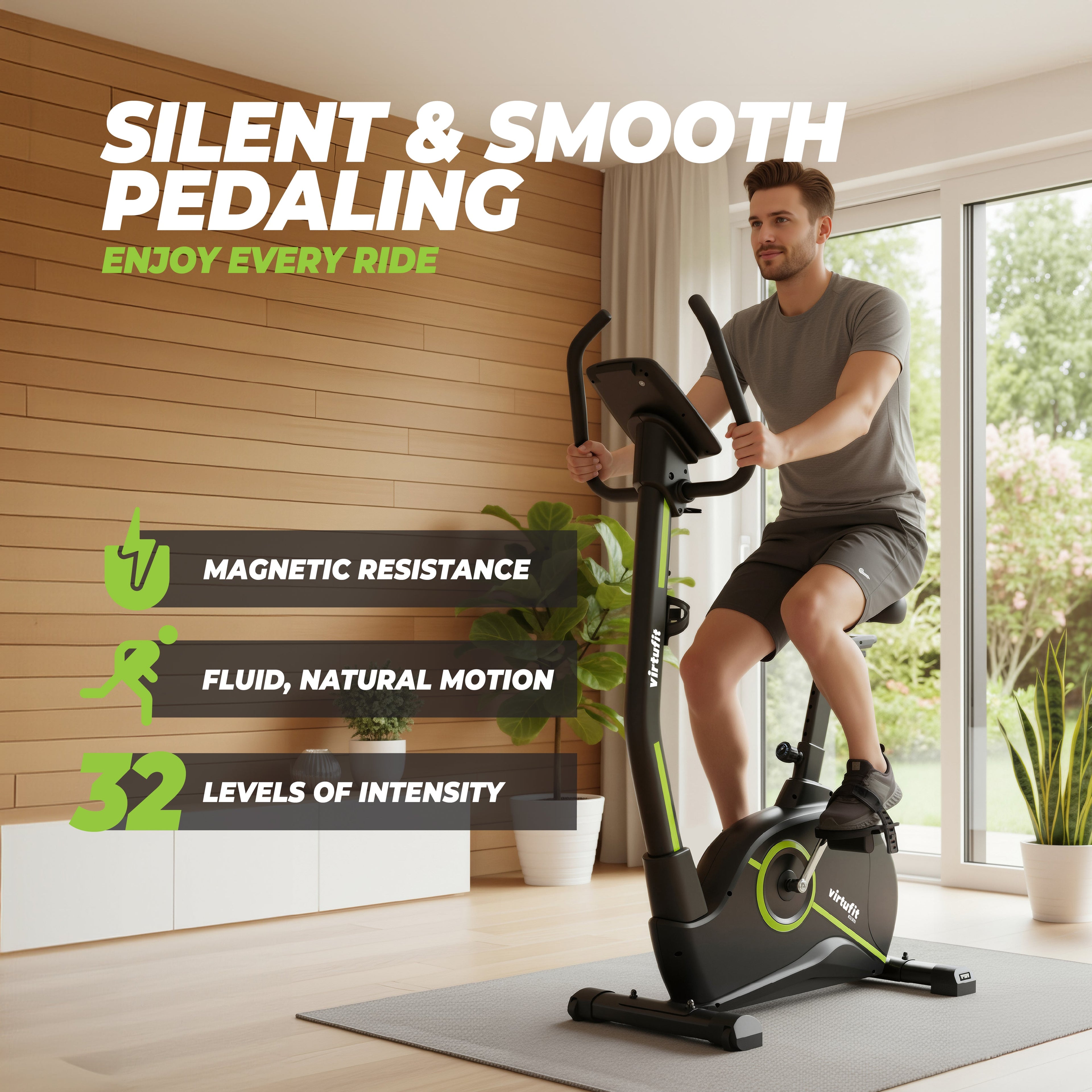VirtuFit iConsole HTR 2.1 Ergometer Hometrainer