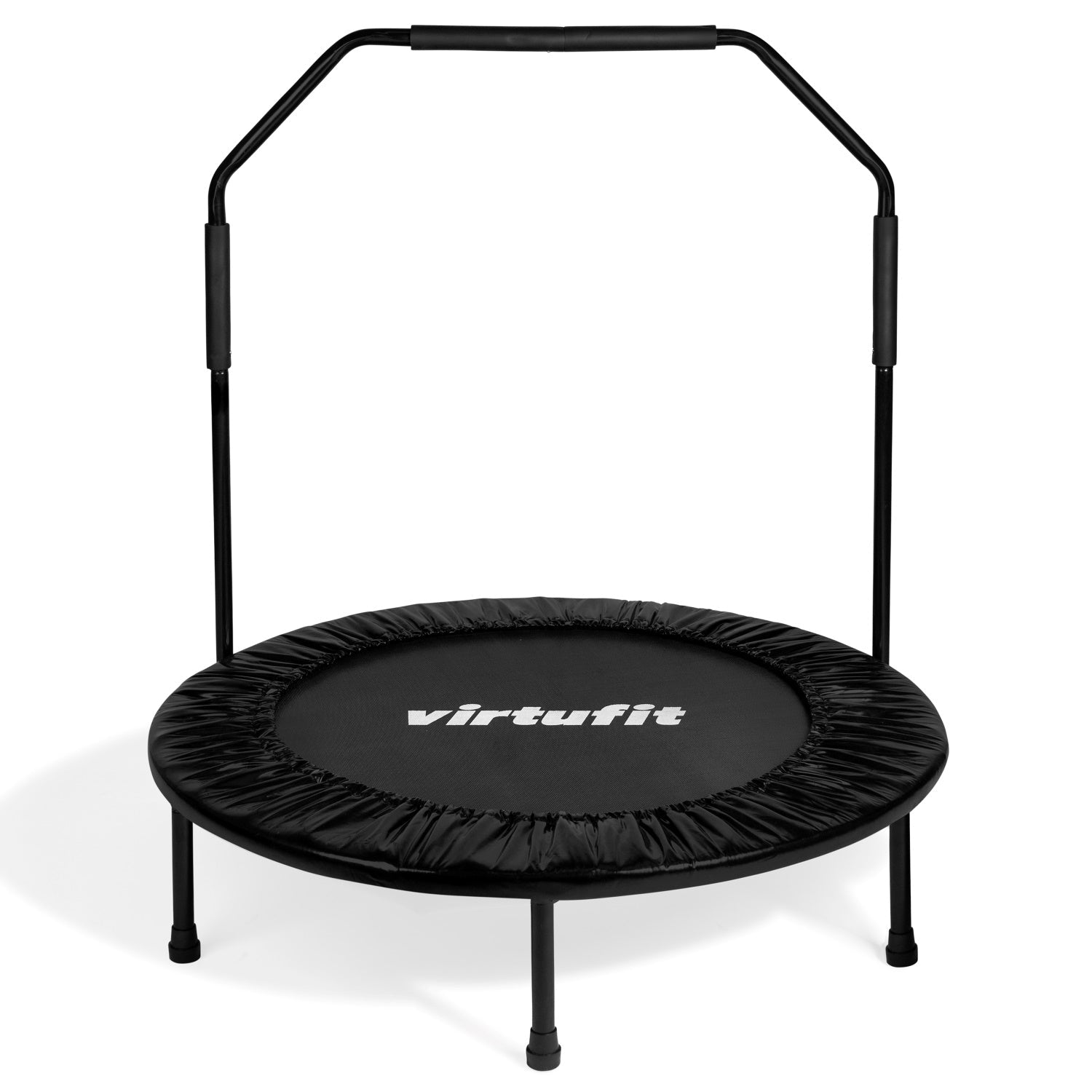 VirtuFit Opvouwbare Fitness Trampoline met Handvat - Zwart - 100 cm