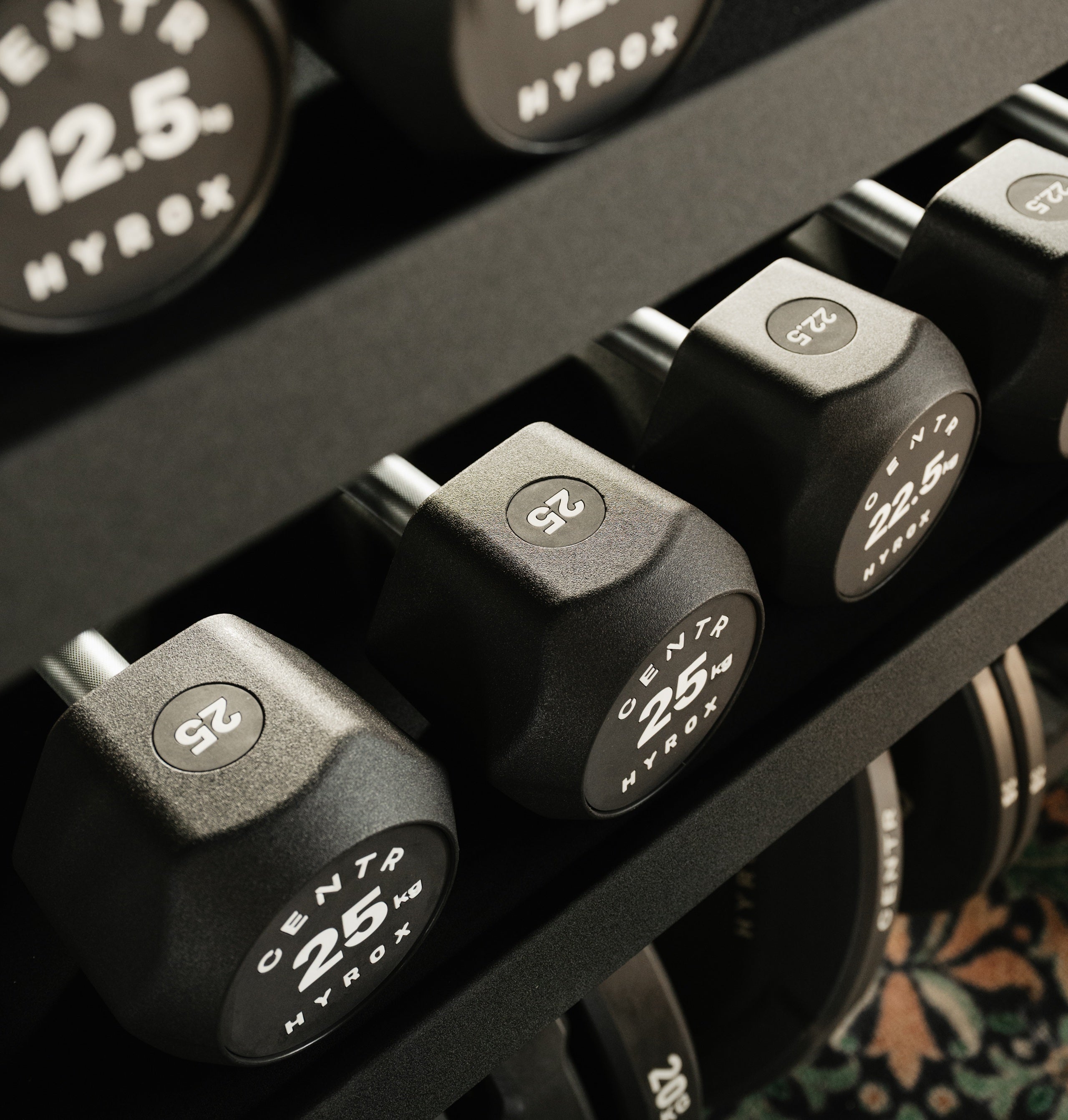 Centr x Hyrox Urethane Hexagon Dumbbell - 20 kg