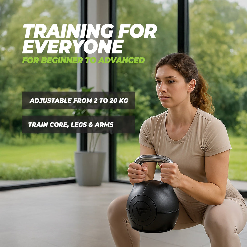 VirtuFit Verstelbare Kettlebell 20 kg