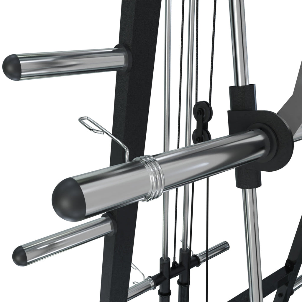 VirtuFit SM100 Smith Machine – Inclusief 60 kg Bumper Plates Set – Krachtstation