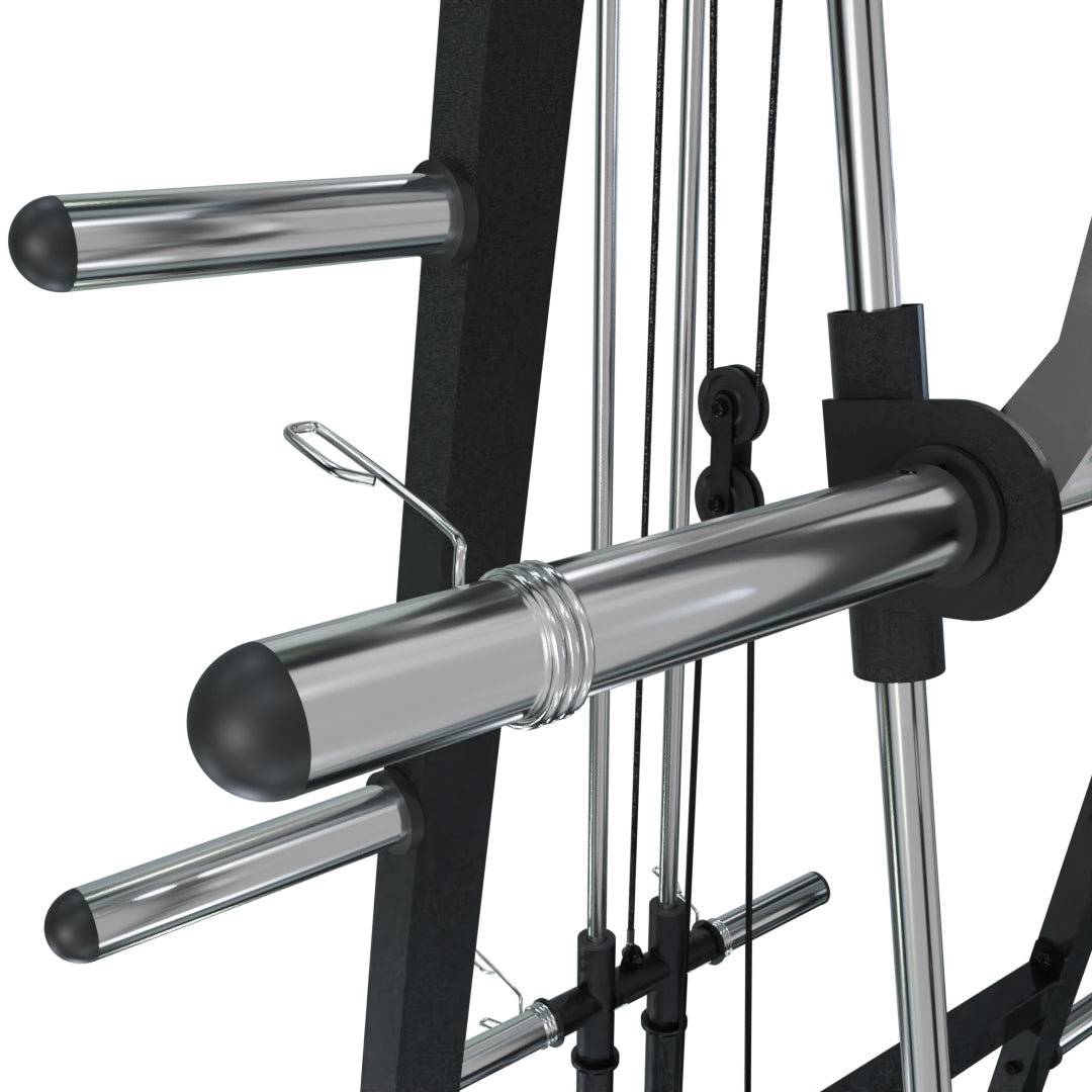 VirtuFit SM100 Smith Machine – Inclusief 60 kg Bumper Plates Set – Krachtstation