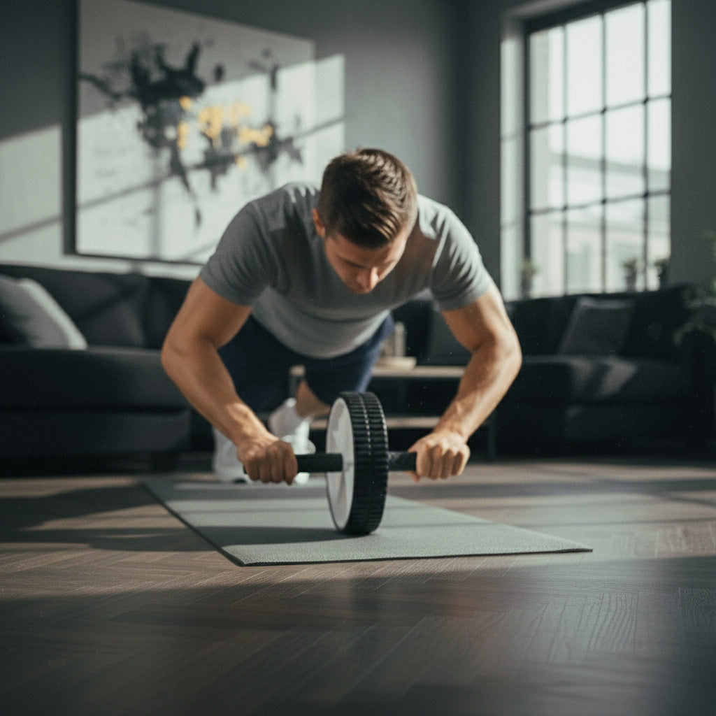 VirtuFit Dubbel Buikspierwiel - Ab Wheel