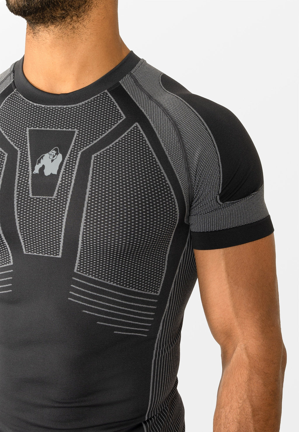 Gorilla Wear Arcata Seamless T-shirt - Donkergrijs