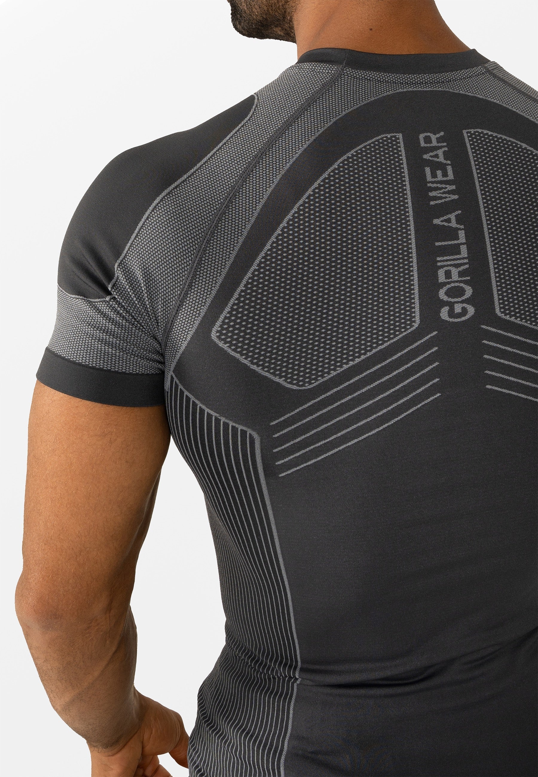 Gorilla Wear Arcata Seamless T-shirt - Donkergrijs