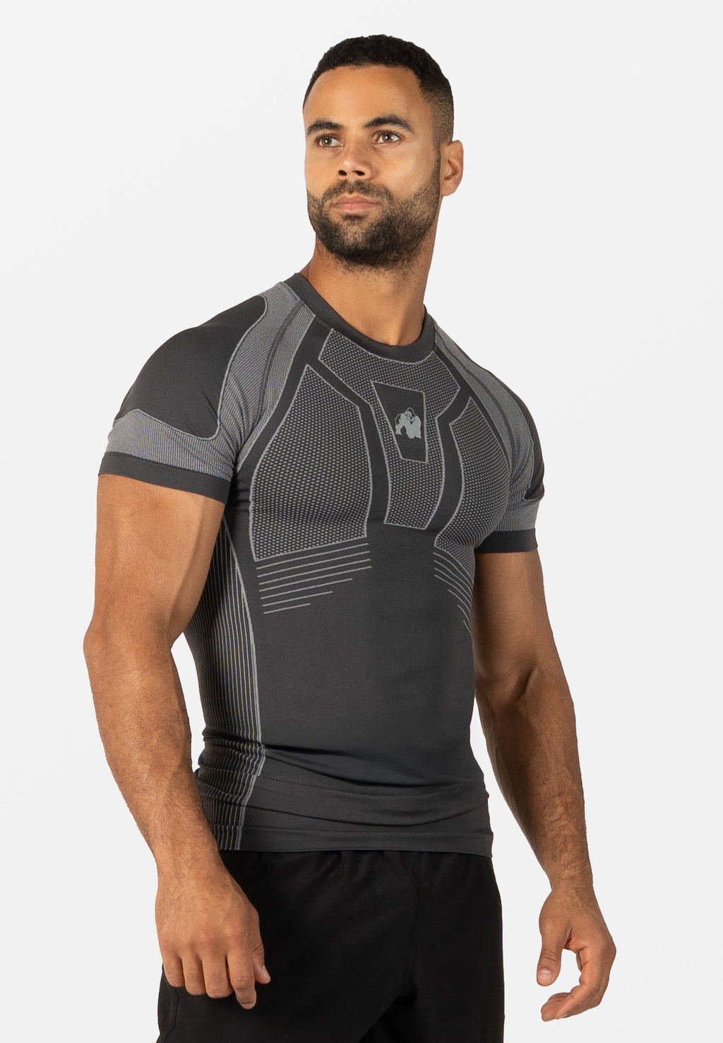 Gorilla Wear Arcata Seamless T-shirt - Donkergrijs