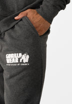 Gorilla Wear Classic Oversized Sweatpants - Donkergrijs Gemeleerd