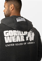 Gorilla Wear Classic Oversized Vest - Donkergrijs Gemeleerd