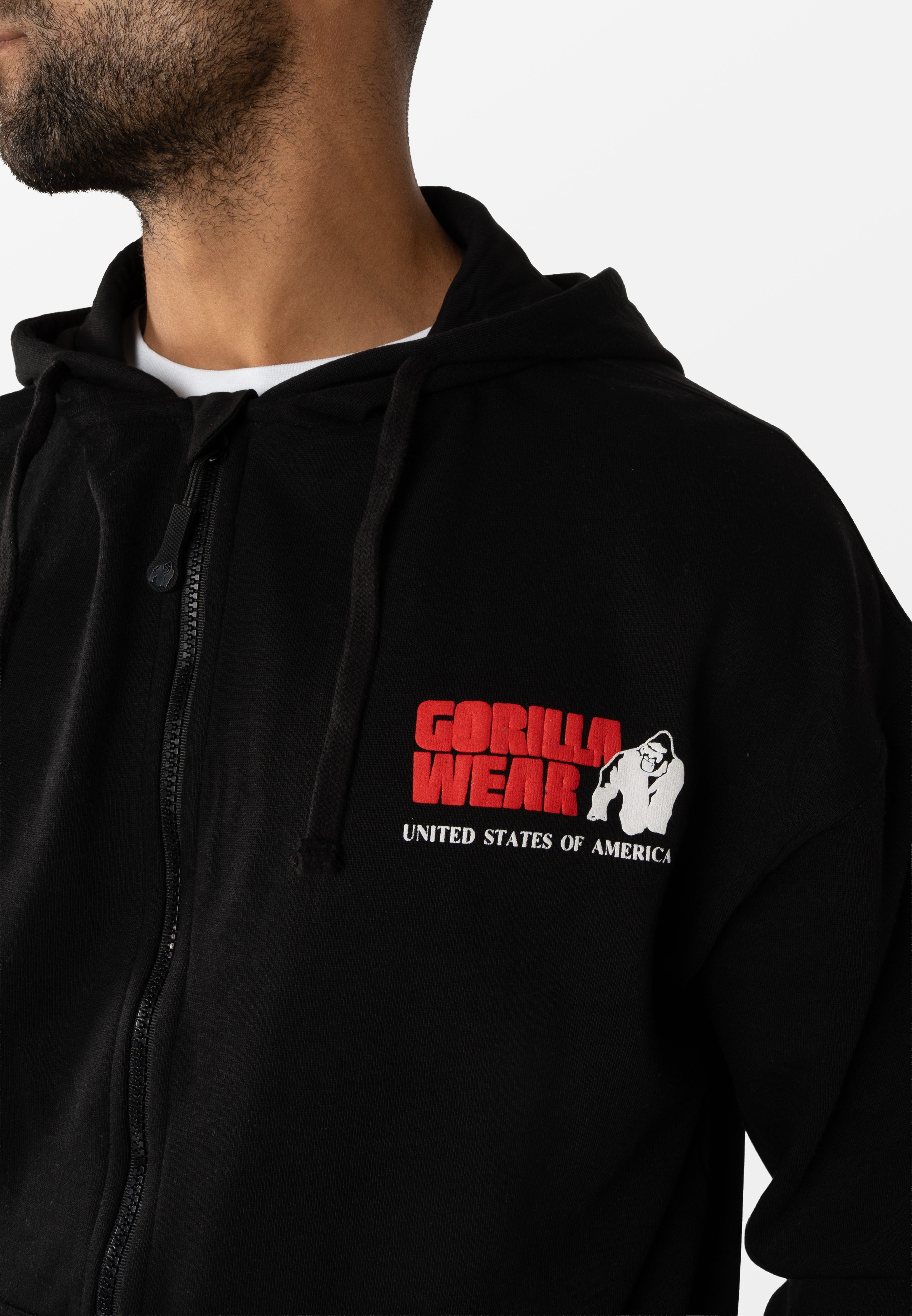 Gorilla Wear Classic Oversized Vest - Zwart