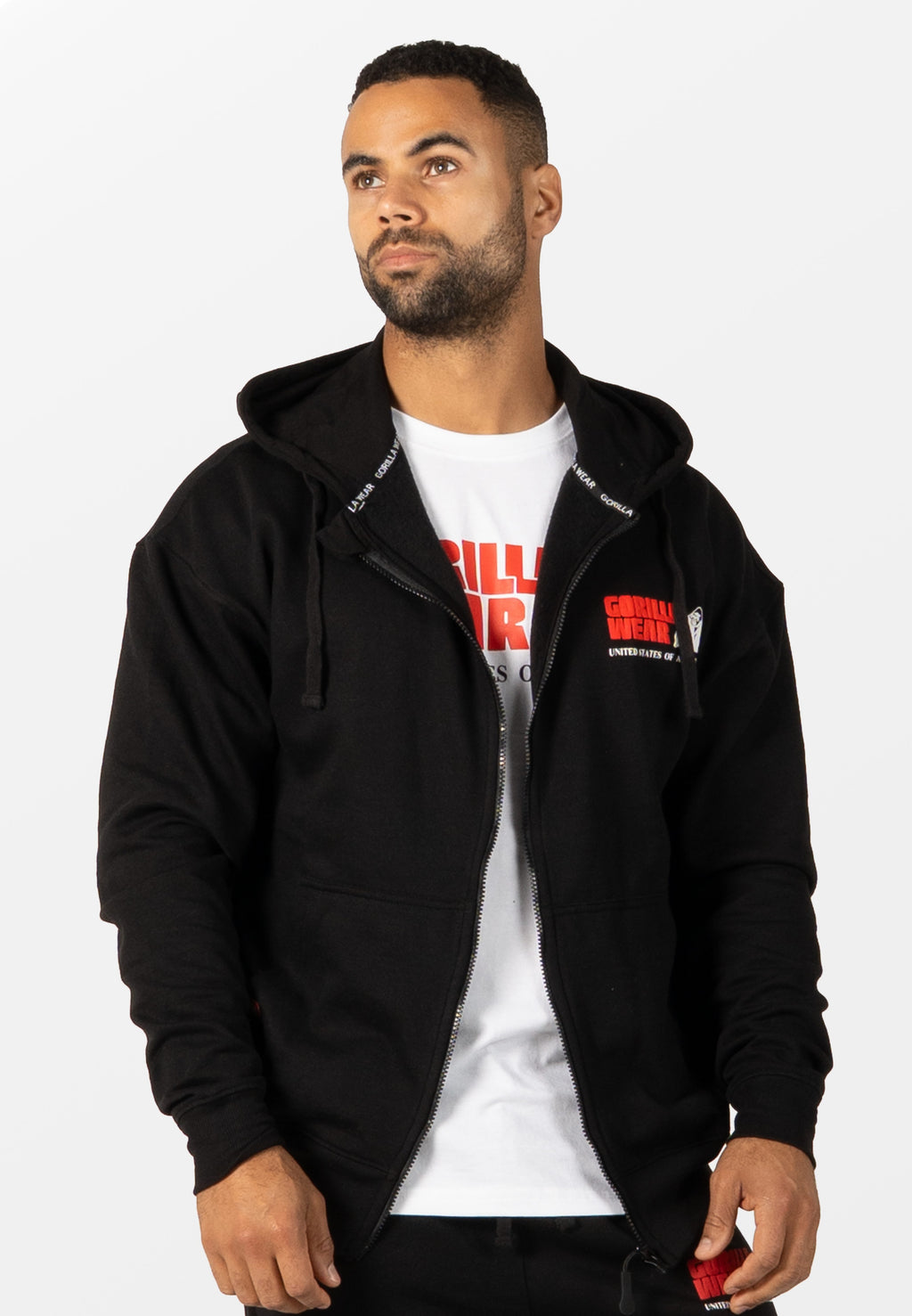 Gorilla Wear Classic Oversized Vest - Zwart