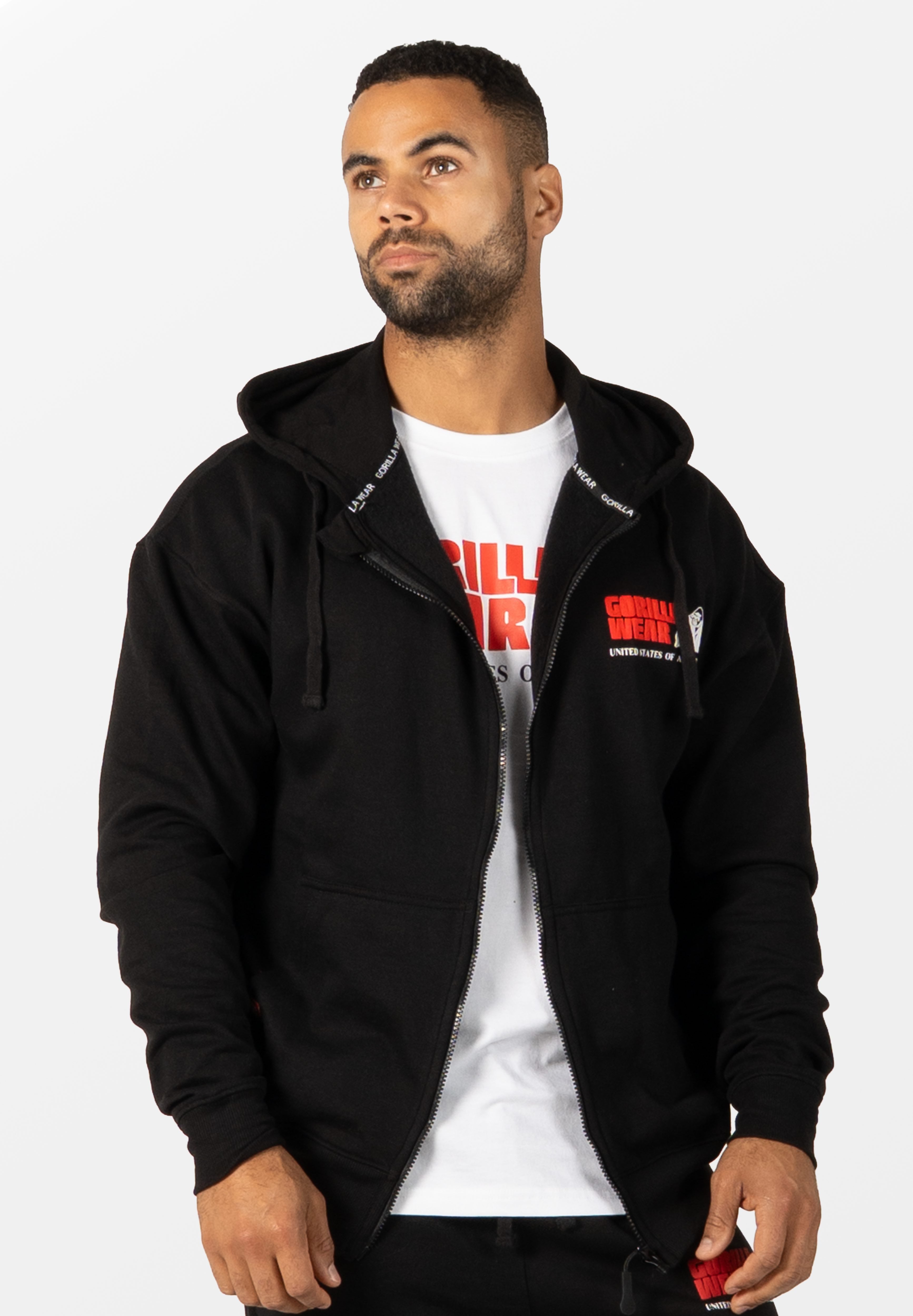 Gorilla Wear Classic Oversized Vest - Zwart