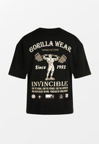 Gorilla Wear Kingston Oversized T-shirt - Zwart