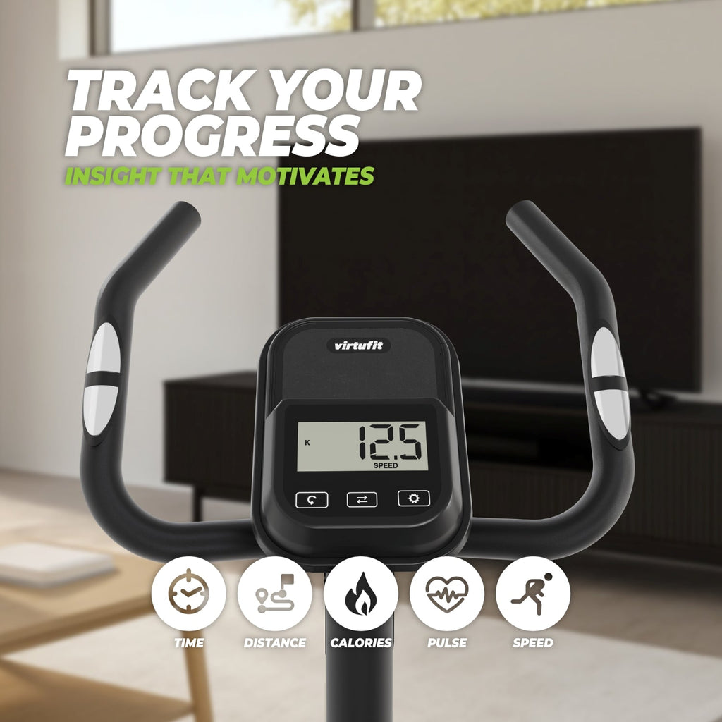 VirtuFit HTR100 Hometrainer - Voor lange gebruikers - 2026 model (HTR 1.0) - Tweedekans