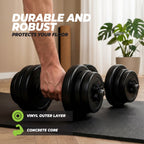 VirtuFit Verstelbare Dumbbell - Vinyl - 15 kg