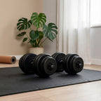 VirtuFit Verstelbare Dumbbell - Vinyl - 15 kg