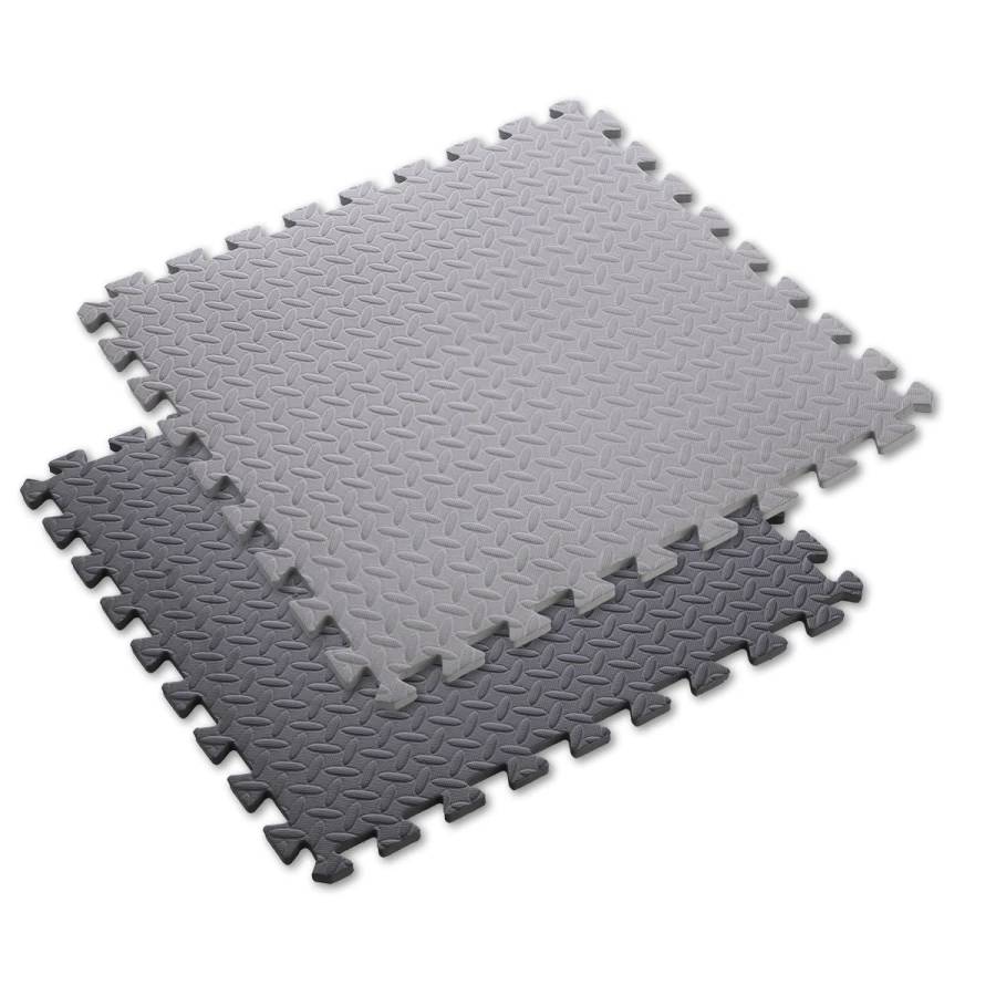 HMS Puzzelmat - Set van 9 - 12 mm - Lichtgrijs