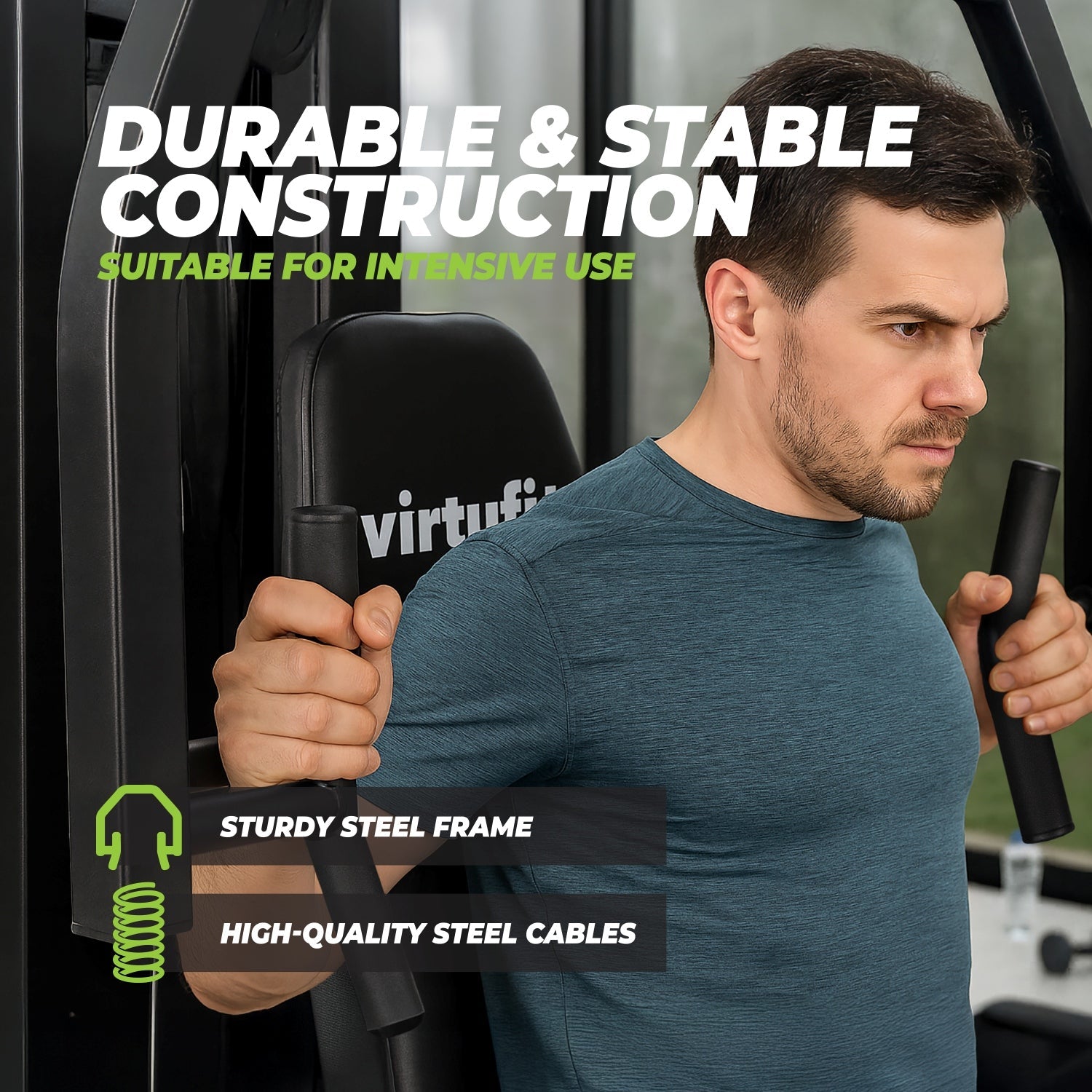VirtuFit Krachtstation Homegym KH350 met Leg Press